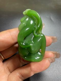 和田玉碧玉冰阳绿玉贵人